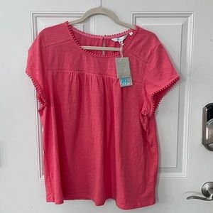 BODEN cotton knit top.